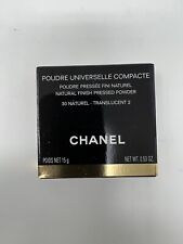 NEW Chanel Poudre Universelle Compacte - No.30 Naturel 0.53oz. Translucent 2 NIB