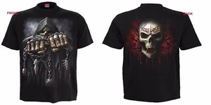 CAMISETA NEGRA GAME OVER TALLA GRANDE/CALAVERA/Sangre/Juego sobre/Talla grande/XXXXL/Grande - Imagen 1 de 1
