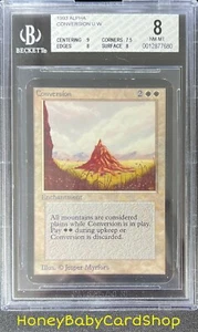 MTG Limited Edition Alpha 1993 Conversion BGS 8.0 NM/MT Old School 93/94 - Picture 1 of 6