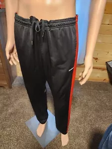 Mens Large Reebok Pants Black And Red - Picture 1 of 3