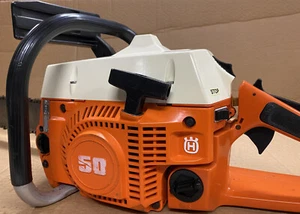 MOTOSEGA HUSQVARNA 50 PROFESSIONALE Vintage Perfettamente Funzionante nata 1982 - Foto 1 di 5