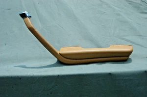 1977 -1989 Mercedes 450SL 380SL 560SL Door Arm Rest w/ Chrome Trim RH  Palomino - Bild 1 von 8