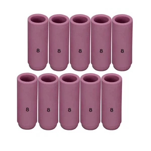 RIVERWELD TIG Alumina Nozzle Cup 10N46 #8 1/2" SR WP 17 18 26 Welding Torch 10pk - Picture 1 of 4