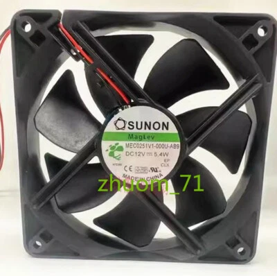 1PC SUNON MEC0251V1-000U-A99 12V 5.4W 12025 12CM cooling fan - Image 1 of 3