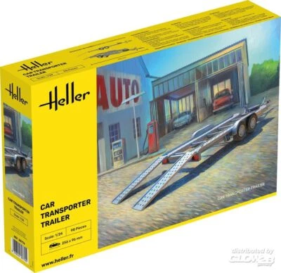 Heller: Car Transporter Trailer in 1:24 [1000807740] - Immagine 1 di 4
