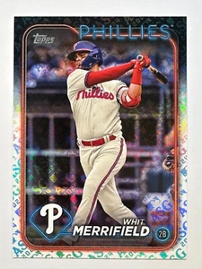 2024 Topps Whit Merrifield All-Star Game Foil ASG #661 Philadelphia Phillies - Picture 1 of 2