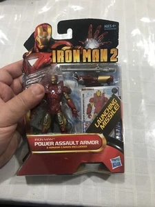 Iron Man Two Power Assault Armor Neu Originalverpackt Hasbro Tony Stark - Bild 1 von 3