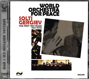 WORLD ORCHESTRA FOR PEACE : The First Ten Years 1995-2005 - Sealed CD+DVD (2005) - Picture 1 of 4
