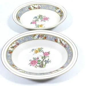 Johnson Brothers The Vigo ovale Servierschalen Blumen Vogel Menge 2 Größen - Bild 1 von 8