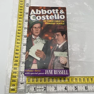 Abbott & Costello Volume Three With Special Guest Jane Russell VHS Tape R2C1 - Picture 1 of 3