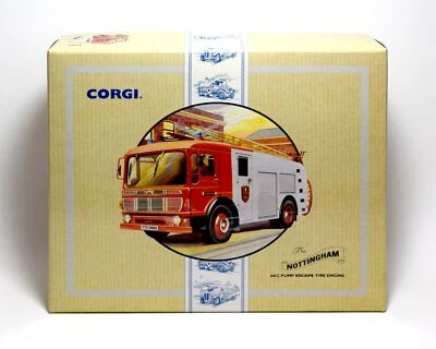 Corgi 97355 1/50 Scale Nottingham AEC Pump Escape Fire Engine Diecast - Image 1 of 4