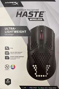 HyperX - 4P5D7AA - Pulsefire Haste Wireless Gaming Mouse - Black - Picture 1 of 4