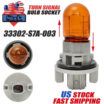 For Acura RSX MDX ILX Turn Signal Light Bulb Socket Marker Flasher 33302-S7A-003 - Image 1 of 4