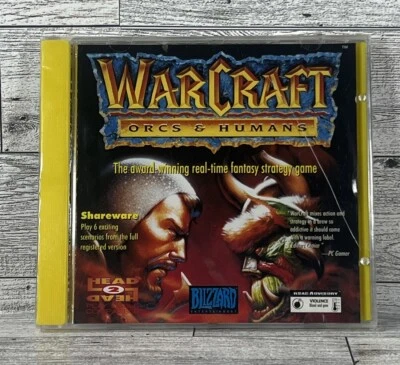 Vintage 1994 Warcraft: Orcs & Humans PC/CD-ROM Strategy Game Blizzard New Sealed - Image 1 of 4