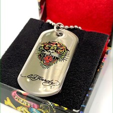 ed hardy dog tags
