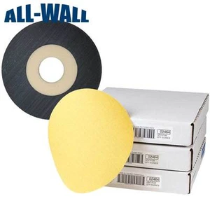 Norton 9" Discs for Porter Cable 7800 Drywall Sander: 120 Grit 45 ct. + Backer - Picture 1 of 5