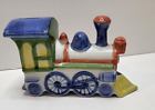 Train Steam Engine Locomotive Ceramic Piggy Bank Unisex Kids Adult Collectible