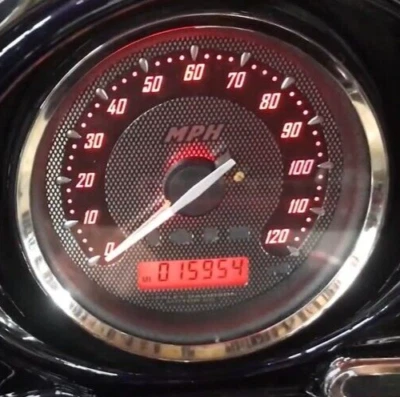 2011 Harley Electra Glide CVO Speedometer Gauge 15,954 miles 70731-10 - Image 1 of 4
