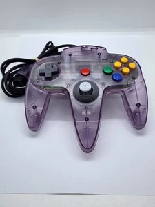 Nintendo 64 Original Wired Controller Atomic Purple Finish - Picture 1 of 10