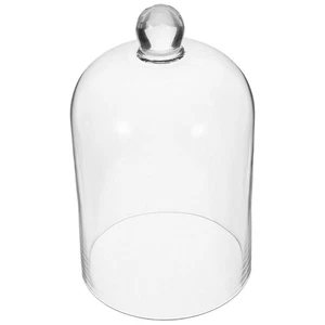 2 Pieces Aroma Diffuser Flowers Rose Glass Cover Clear Preserved - Picture 1 of 12