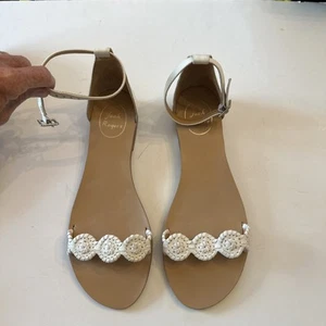 Jack Rogers Ankle Strap Sandals for Women  Sz 9.5 - Picture 1 of 8