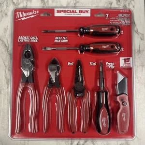 Juego de herramientas manuales de electricista Milwaukee 48-22-0145 7 piezas - Imagen 1 de 3