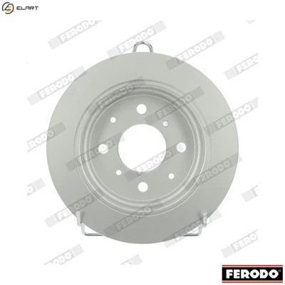 2x BRAKE DISC DDF468C FOR MG EXPRESS/Hatchback/Van LOTUS ROVER 45 200 25 400 - Image 1 of 4