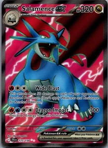 Salamence ex 177/159 - Journey Together Holo - Picture 1 of 2