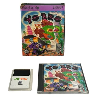 Yo Bro (Turbografx 16, 1991) TG16 Authentic CIB Complete In Box w/ Manual Tested - Image 1 of 4