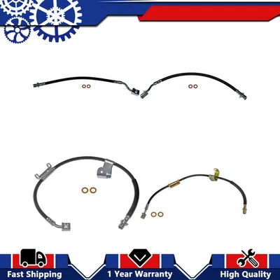 4x Kit de manguera de freno delantera trasera Dorman para Chevrolet Suburban 2500 6,0 L 2007 Foto 1 de 4