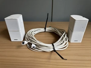 Bose jewel double cube swivel pair Speakers And Wires - Picture 1 of 10