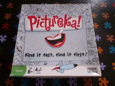 🎲 Pictureka Board Game Find It Fast And First 6+ Parker Complete - Image 1 of 4