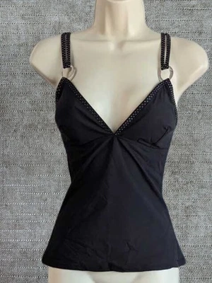 XS (8) Moontide Bikini Camis Tankini Prendas para el torso Cuello halter Recorte Cami Traje de baño Foto 1 de 2