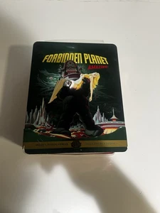 Forbidden Planet 50th Anniversary DVD in Collector Tin with Robot & Lobby Cards - Picture 1 of 9