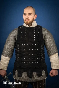 Mittelalter - Visby Brigantine Schwarz - Zeughaus Mittelalter Larp Fantasy - Bild 1 von 9
