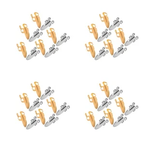  4 Pack Thumb Picks for Electric Guitar Stainless Steel Finger Adjustable - Bild 1 von 12