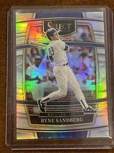 2022 Select Ryne Sandberg Silver Concourse Prizm SP No. 51 Chicago Cubs