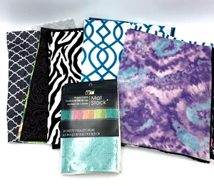 18 bloques de fieltro 12 x 9 hojas de arpillera DCVW 4,5 x 6,5 placa de memoria artesanal en relieve  - Imagen 1 de 9