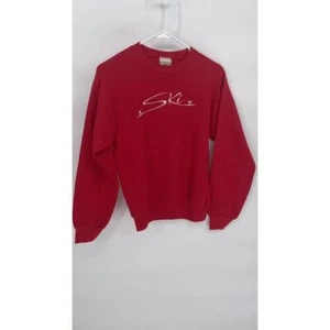 Vintage Lee Cotton Blend Ski Crew Neck Sweatshirt Youth Large - Picture 1 of 6
