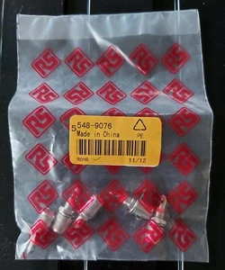 RS RCA/Phono rot Video/Audio Gehäuse Steckdosen 5er-Pack - Bild 1 von 2