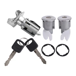 JUEGO DE CILINDROS DE ENCENDIDO Y CERRADURA DE PUERTA PARA BRONCO F-150 F-250 F-350 92-96 NUEVO - Imagen 1 de 12