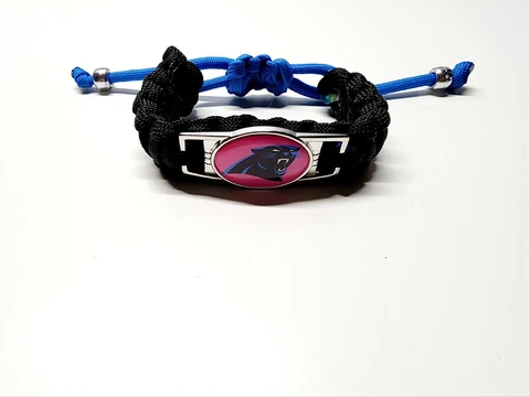 Carolina Panthers Adjustable Charm Bracelet Fan Apparel & Souvenirs Football NFL Cover