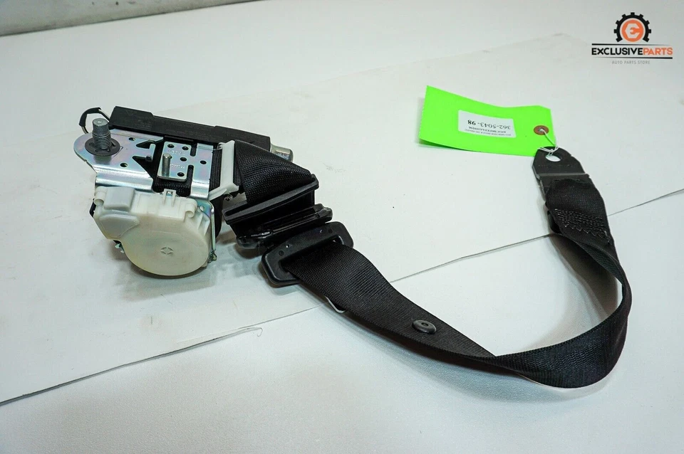 06-13 Cinturón de seguridad trasero izquierdo mercedes w251 r350 oem tercera fila negro 5043 Foto 1 de 4