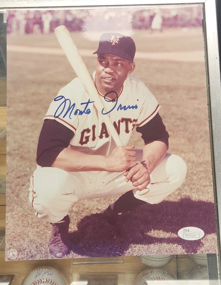 Monte Irvin Signed Autographed 8x10! JSA! San Francisco Giants HOF  - Image 1 of 1