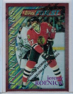 1995-96 Topps Finest Bronze Refractor #175 Jeremy Roenick NM  1928*