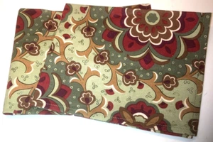 Longaberger 2er Set Servietten - 16" x 16" - Herbststraßen Stoff - NEU!!! - Bild 1 von 3