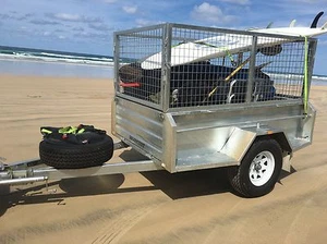 CAMPER TRAILER 1400KG HEAVY DUTY GALVANISED BOX TRAILER off-road MAXIM - Picture 1 of 7
