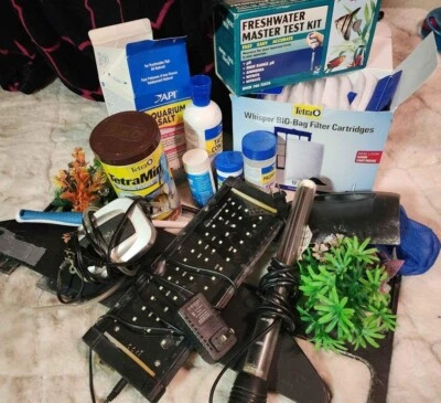 Pecera de 36 galones totalmente funcional lista para poner en marcha completa  Foto 1 de 4