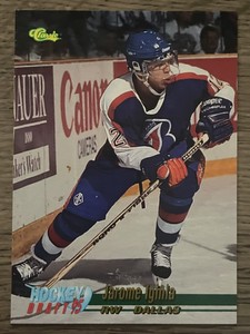 1995-96 Classic Draft Jarome Iginla #11 Calgary Flames