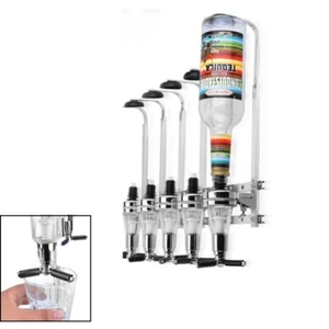 Bottle Stand Wall Mounted Pub Bar Optics Set Wine Beer Dispenser Spirit Drink - Picture 1 of 2